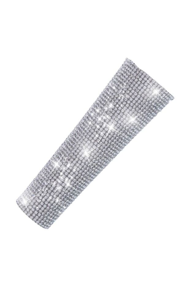 غطاء ميكروفون سلكي فضي لـ Shure SM58، غطاء كريستالي للمقبض Beta58، متوفر باللون الفضي والذهبي