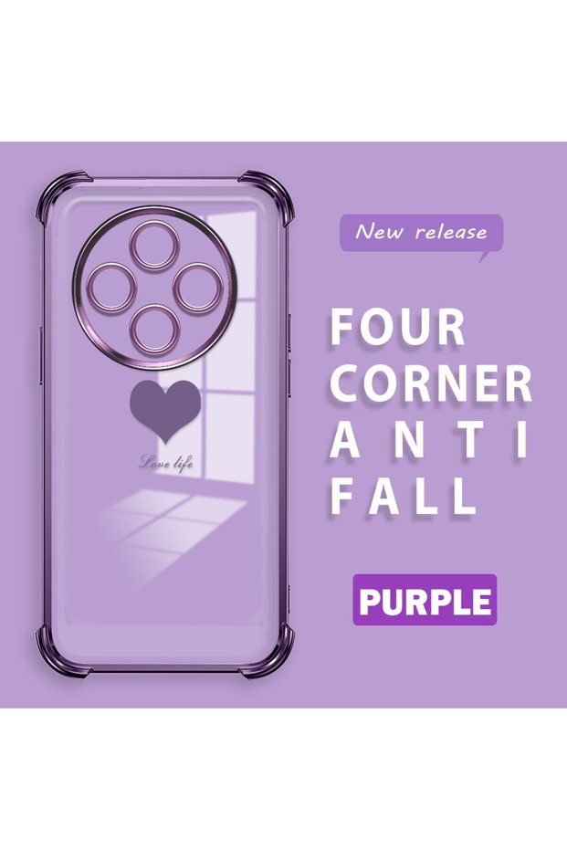 Xiaomi Redmi A4 Compatible Transparent Back Four Corners Reinforced Impact Protection Silicone Case