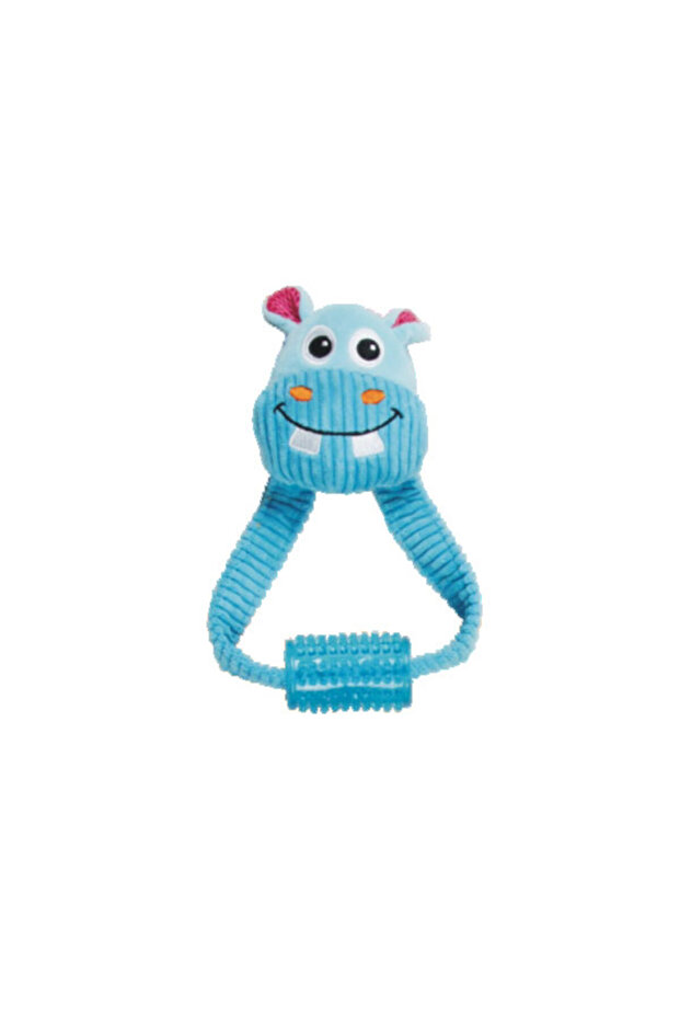 Concepta Vivid Life-Hippo with Tugger (12408) Dog Toy