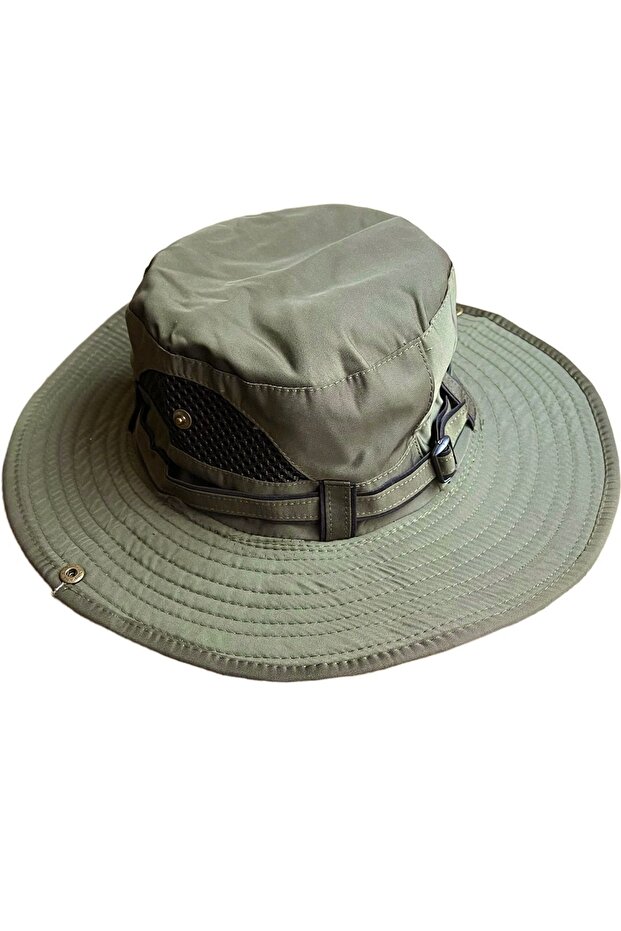 Fully Professional Summer Safari Trilby Mesh Cowboy Hat
