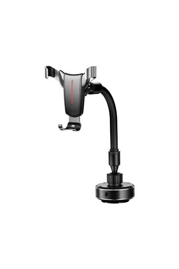 FlexiMount Universal Phone Holder with Powerful Suction & Flexible Rotation / Stable & Secure Hold / Multi Surface Mount / Horizontal & Vertical / 100 mAh Battery Capacity - Black