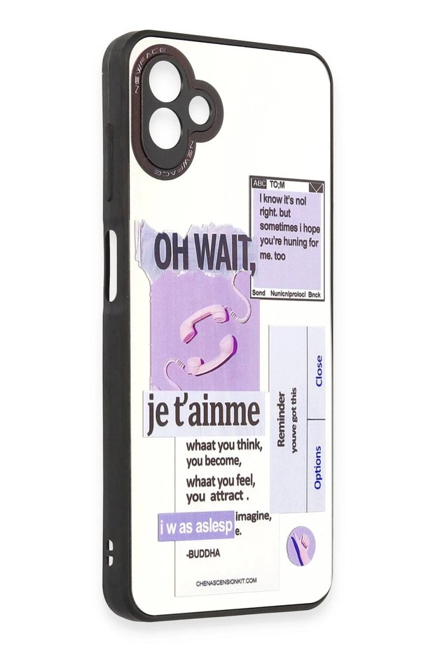 غطاء حماية ACONCEPT لهاتف Galaxy A04 بتصميم مرآة - مرآة (40851) - 4