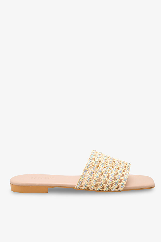 Puera Women's Slippers - Nude