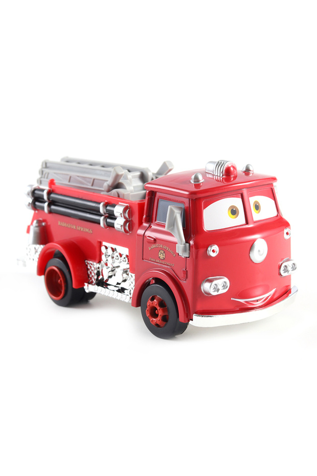 031 Pixar Cars Battle-Damaged Car King Anime Model 43 Strip Weathers Dinoco Child Toys 1:55 Metal Di