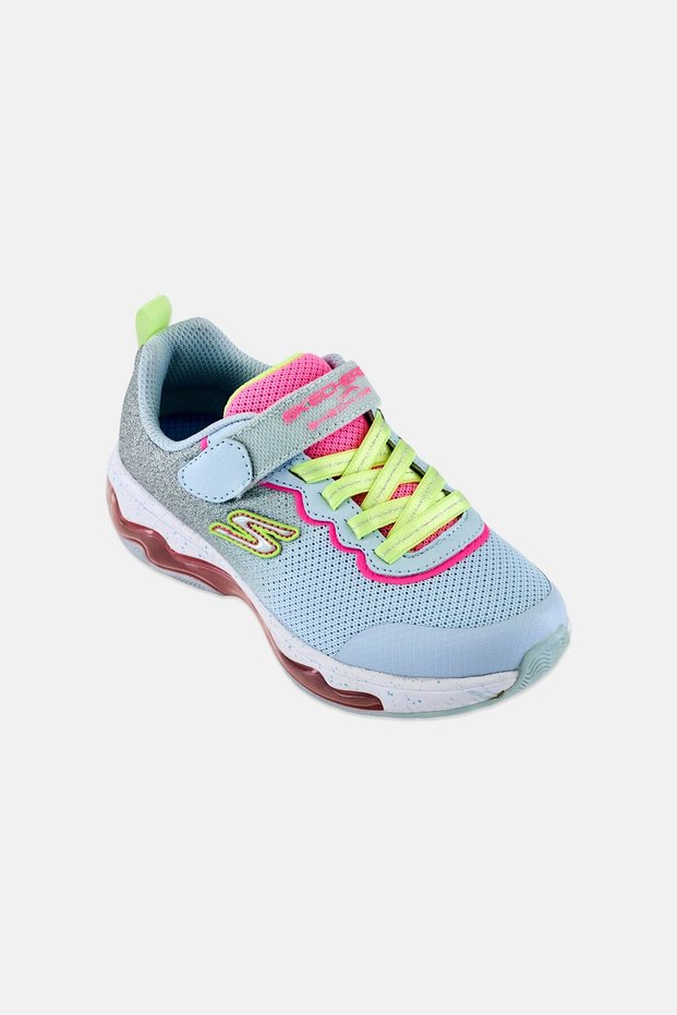 Kids Girl Air Fusion Velcro Closure Outdoor Shoes, Light Grey