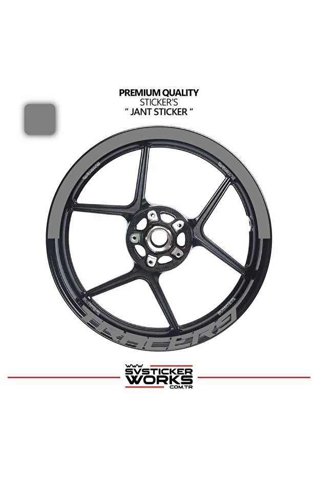 Yamaha Tracer 9 Wheel Rim Strip – Half Rim Covering & Tracer 9 Lettering Sticker Set