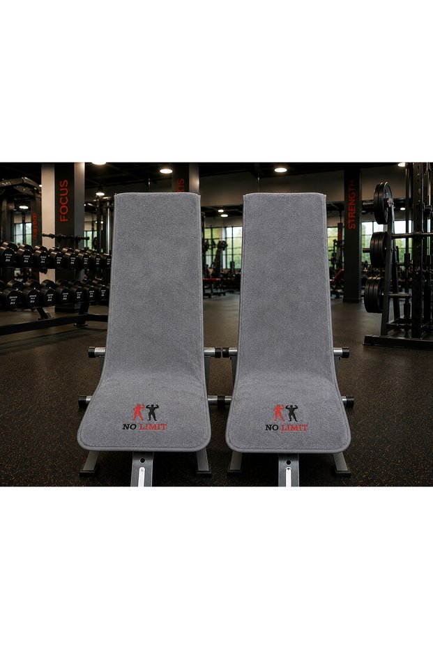 Sports Towel 100% Cotton / Interlocking Design / 40 X 115 cm / Multi-Use Towel / Sports Towel