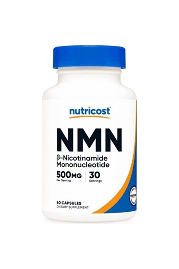 نيكوتيناميد مونونوكليوتيد (NMN) 500 ملغ، 60 كبسولة