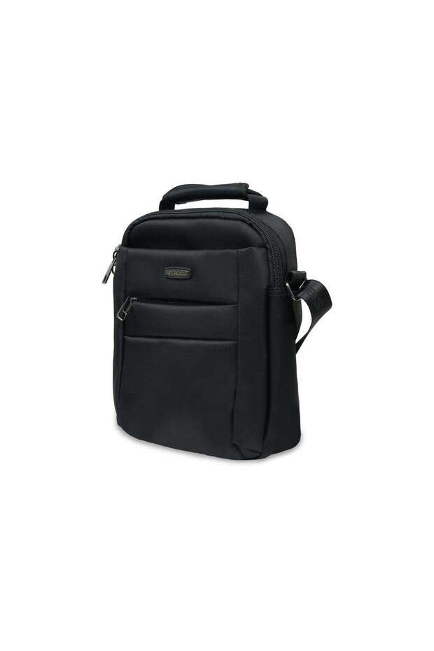 Premium 10.5" Waterproof Unisex Messenger Shoulder Bag for Travel - Black (SBP43052)
