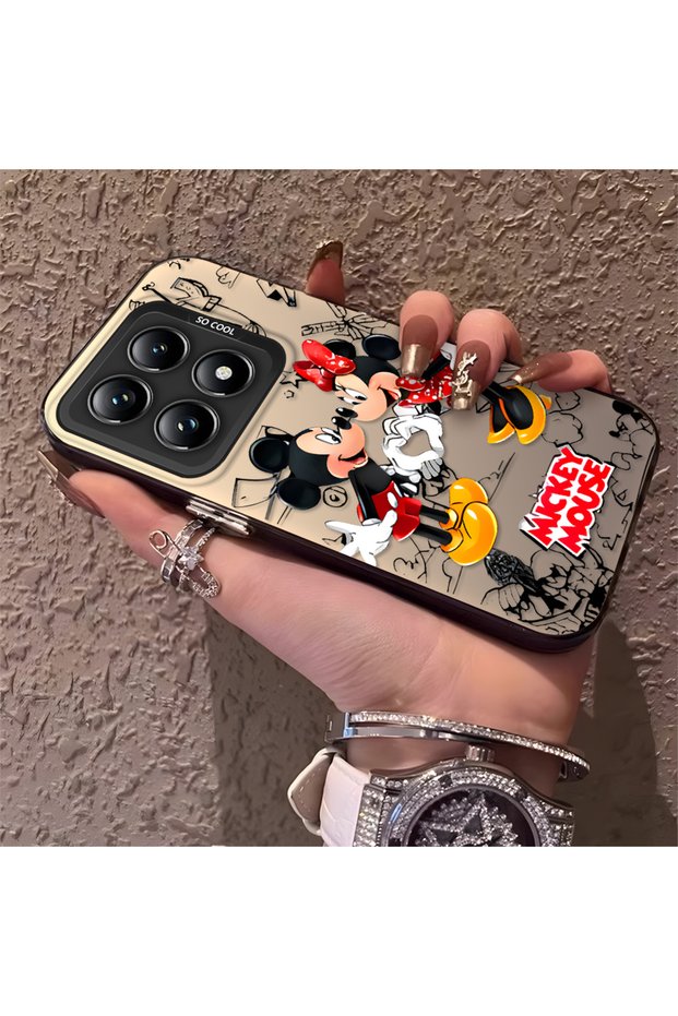 Mi 14t Pro Compatible Comic Cartoon Figure Case, Long-Lasting High Quality Silicone Case