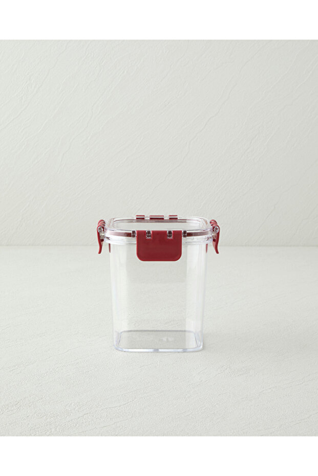 Ador Plastic Jar 850 ml Claret Red