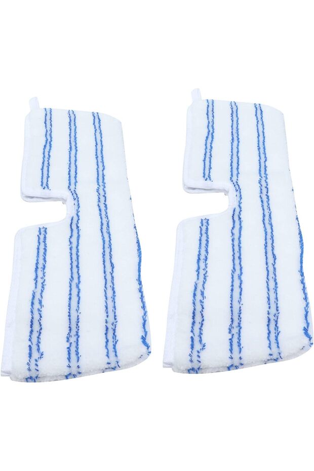 2-Pack Microfiber Mop Pads Compatible Vileda Promist MAX Refill Accessories O-Cedar Hardwood Floors Wet Dry Reusable