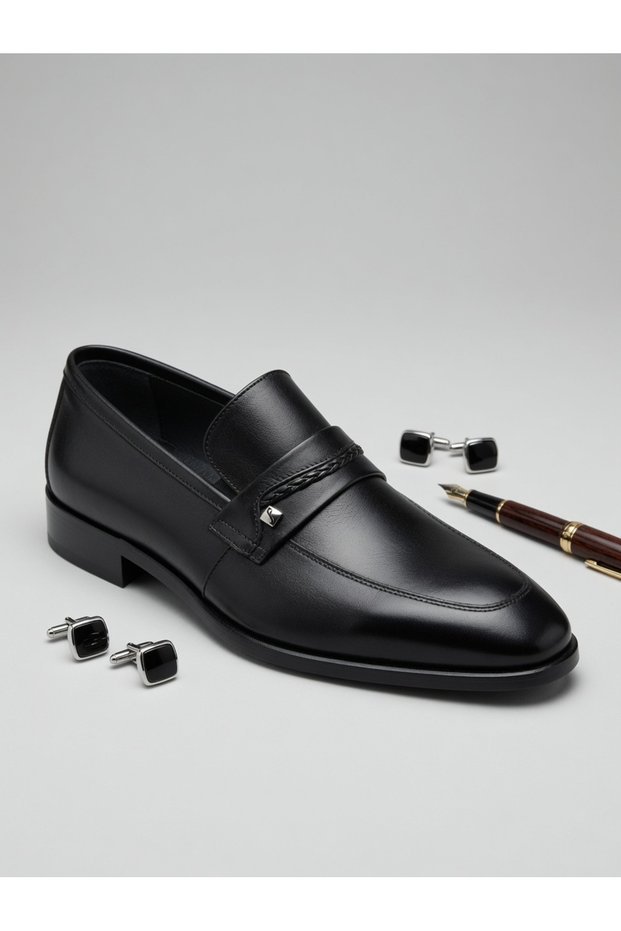 -Genuine Leather Men's Classic Shoes