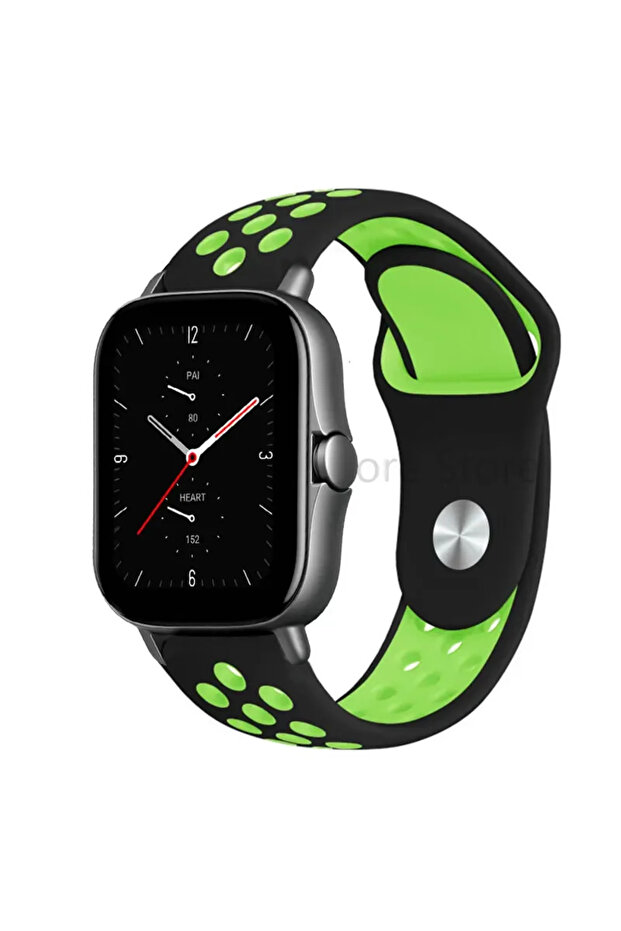 20mm watch band 6 black and green 20mm/22mm Watch band For Amazfit GTS 4/GTR 4/3/2 Mini/Pro/stratos/