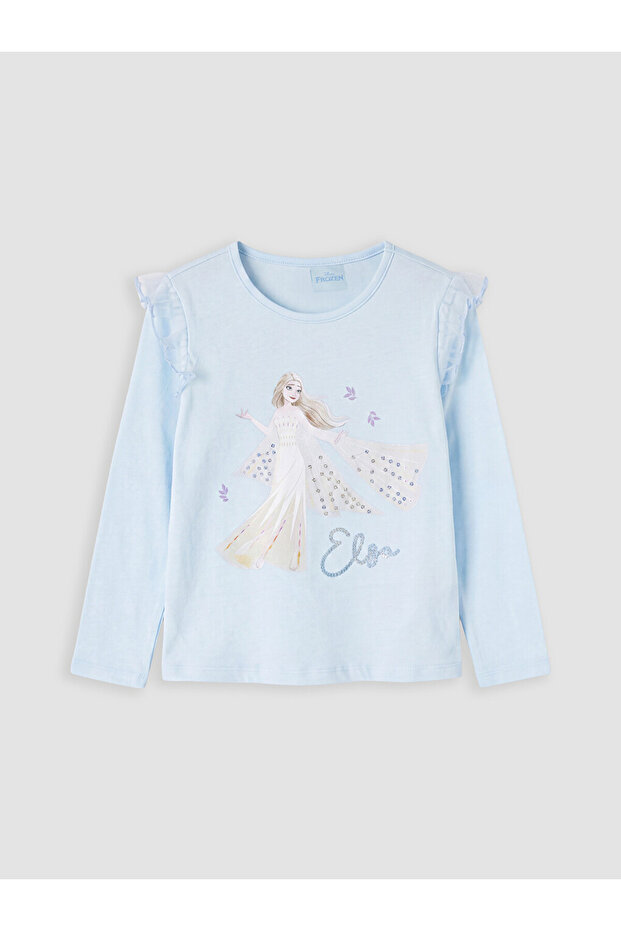 Timeless Clothing & Timeless Choices Zero Roba Collar Ice Queen Printed Girls' T-Shirt