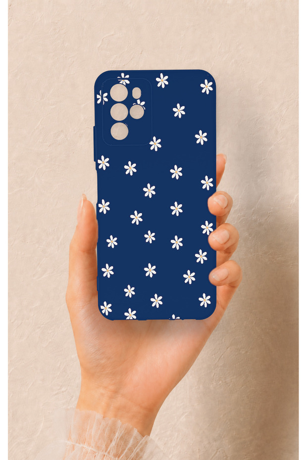 حافظة سيليكون متوافقة مع Omix x700 من Mini Daisy Patterned