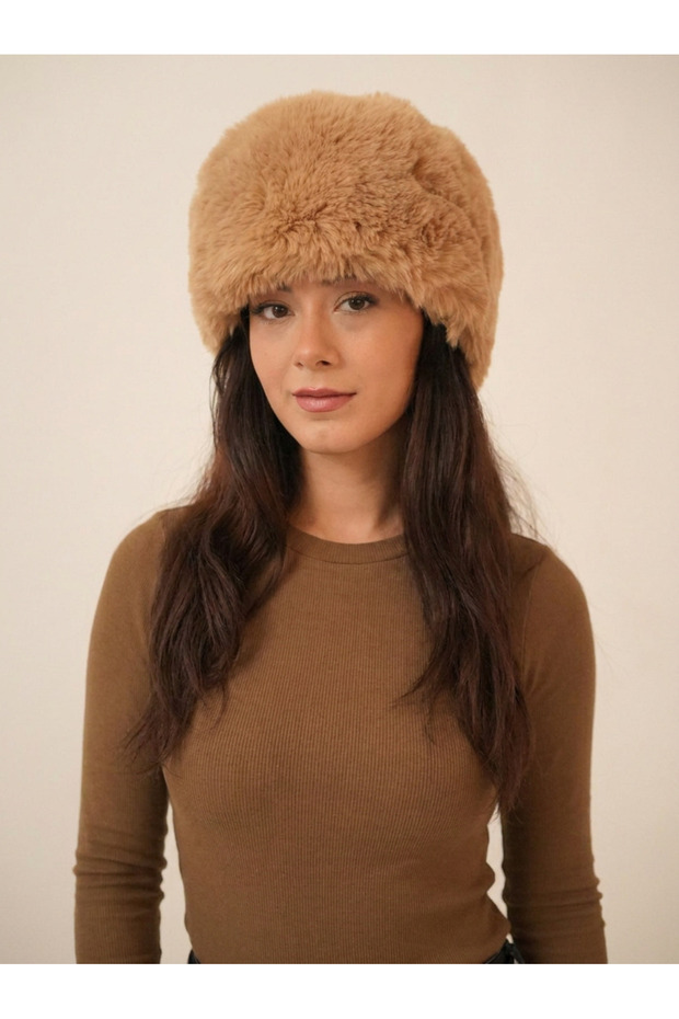 Women's Plush Furry Winter Hat
