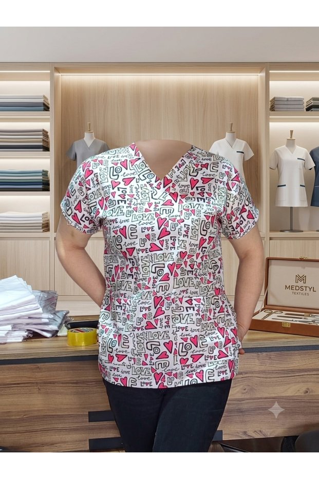 Uniform Scrubs Set with Pocket