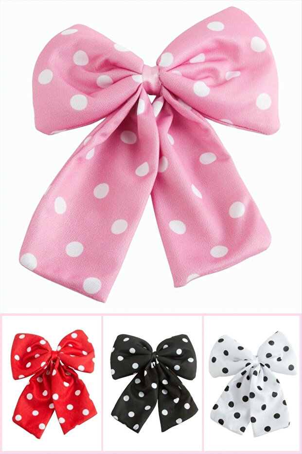 Polka Dot Fiyong Automatic Buckle 17 cm
