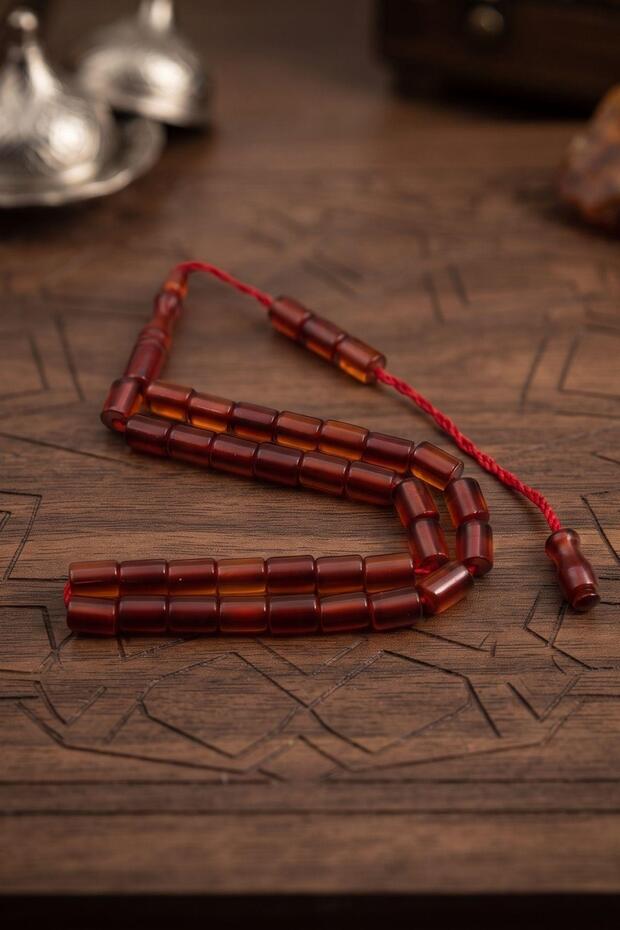 Squeeze Amber Stone 33-Piece Prayer Beads 902854
