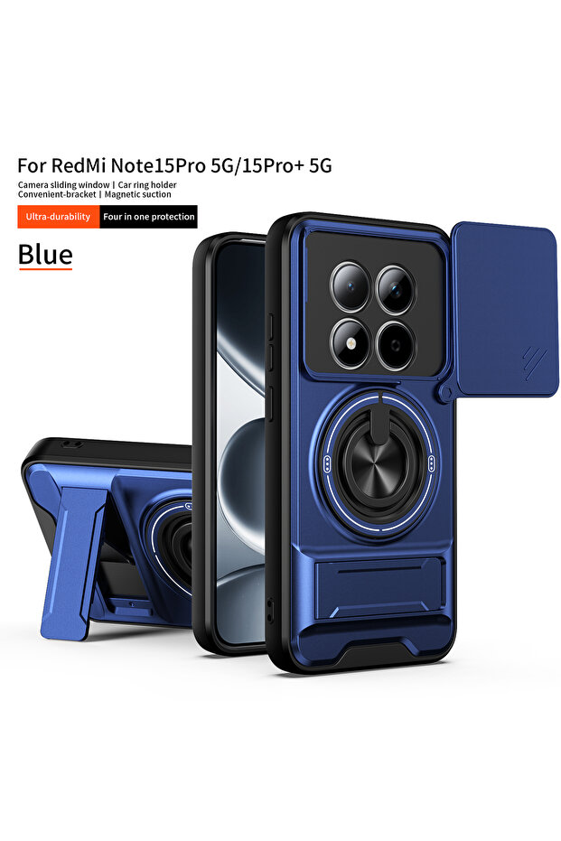 Redmi Note 15 Pro+ SJia - Blue For Redmi Note 15 Case Redmi Note 15 Pro 4G 5G Cover Note15+ Magsafe