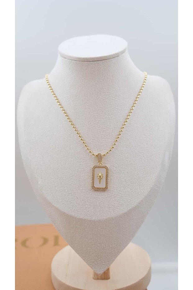Topçuk Chain North Star Necklace
