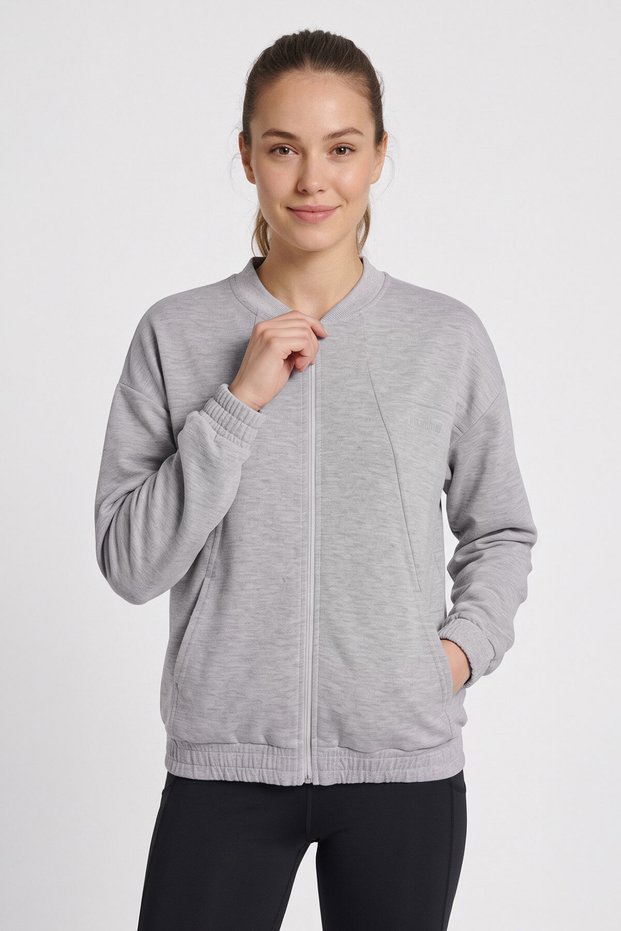 Astride Zippered Sweatshirt