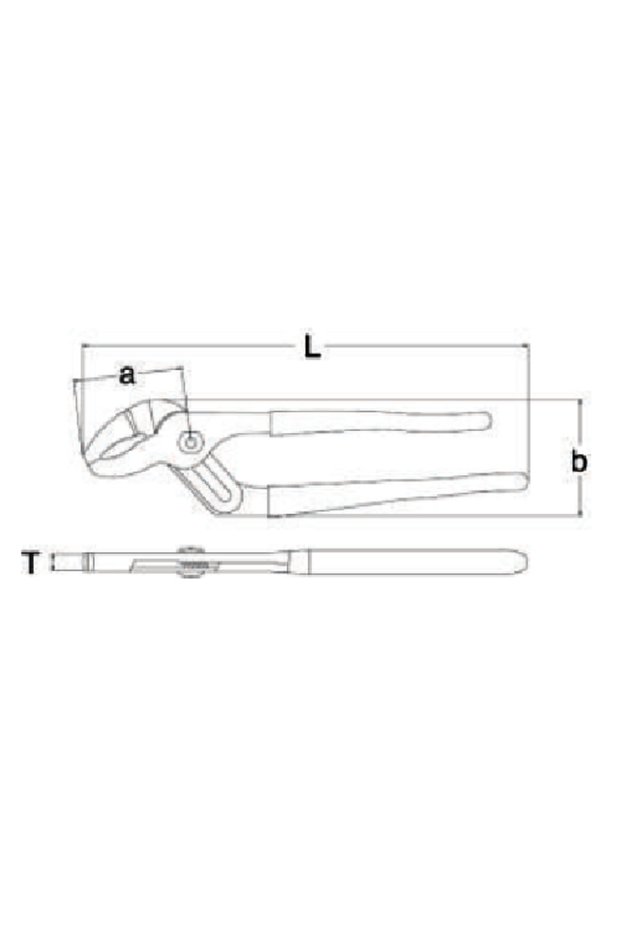 Clește reglabil 10 " ST70412ST
