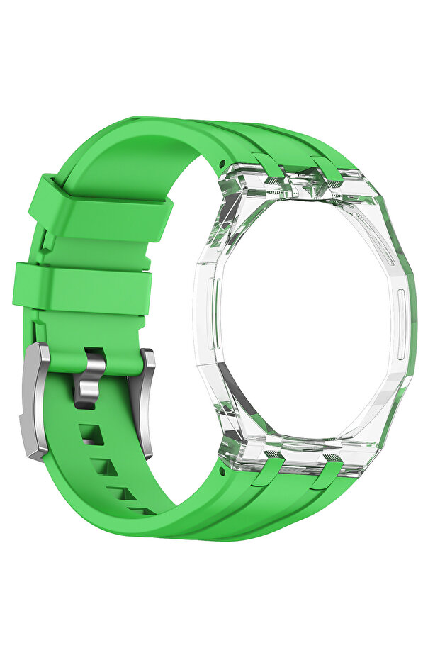 For Royal Pop 12-Style 5 Mod Kit Transparent Watch Case Strap with Swatch X AP Royal Pop Pocket Watc