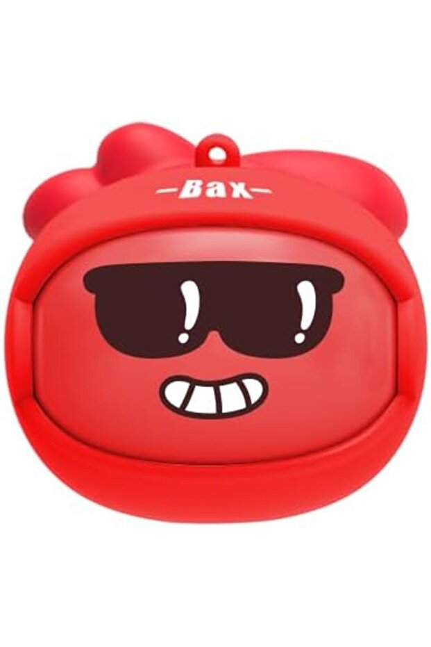 Booma Pulse Wireless Mini Speaker, Red