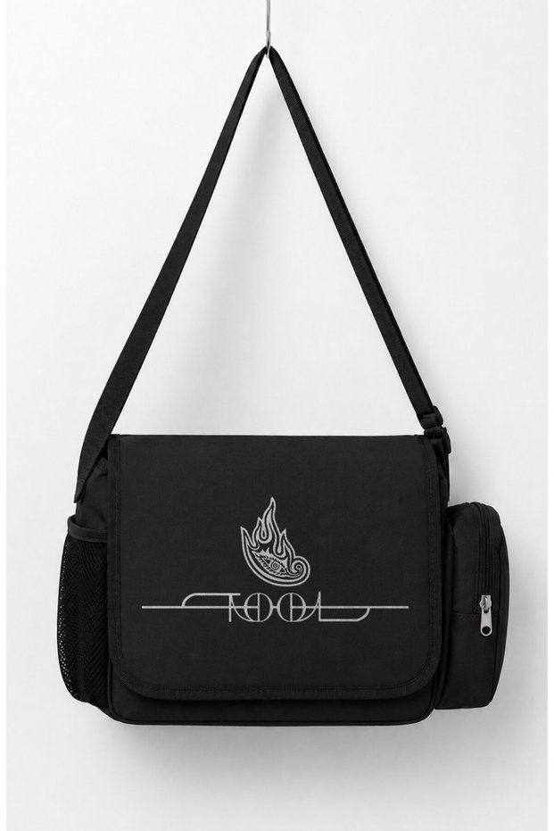 Unisex Rock Band Tool Printed Messenger Bag