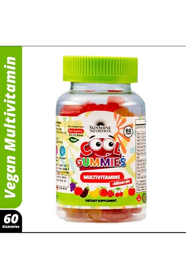 COOL GUMMIES MULTIVITAMINS+MINERALS 60'S