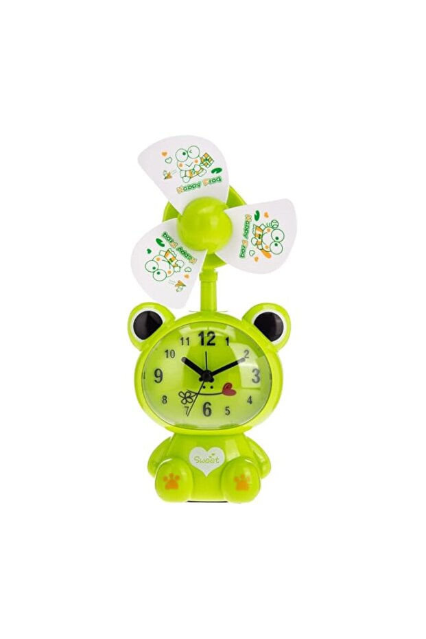 AKDC Table Fan W/Clock