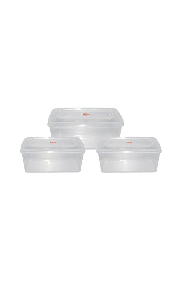Nakoda deluxe food storage container food storage container (3pc set (2880 ml,2175ml,1150ml))