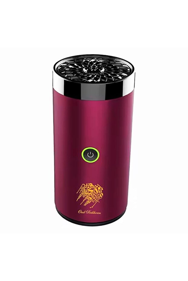 Electronic Bakhoor Burner,Rechargeable Aroma Diffuser,Portable Incense Burner, Car Incense burner Electric Arabic Incense Holder (Red)