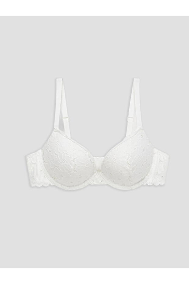 Esvab • Modern & Distinctive Underwire Padded Lace T-Shirt Bra