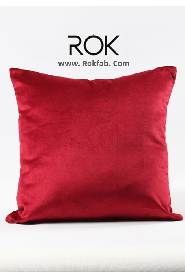 Red Throw Pillow Cover 45X45 cm Decorative Pillowcase