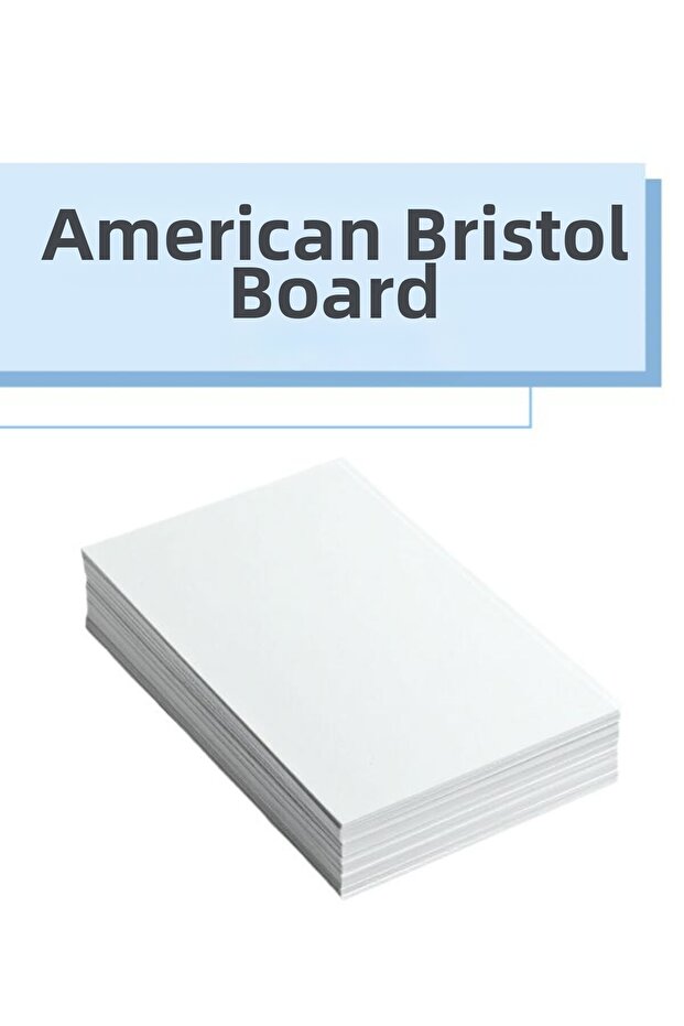 American Bristol Cardboard 35X50 cm 400 Gr - 20 Pieces