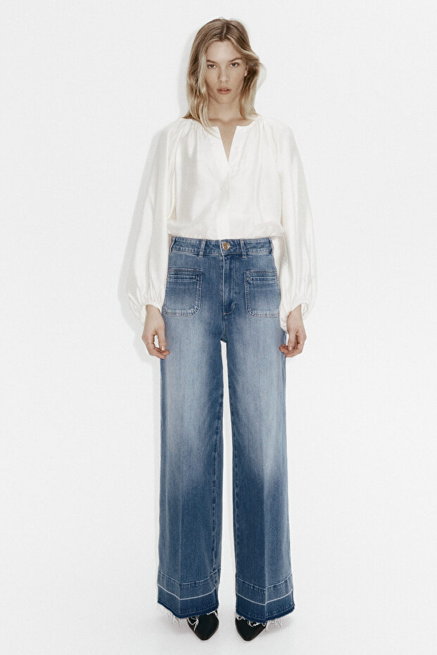 Wide High Jeans - 2