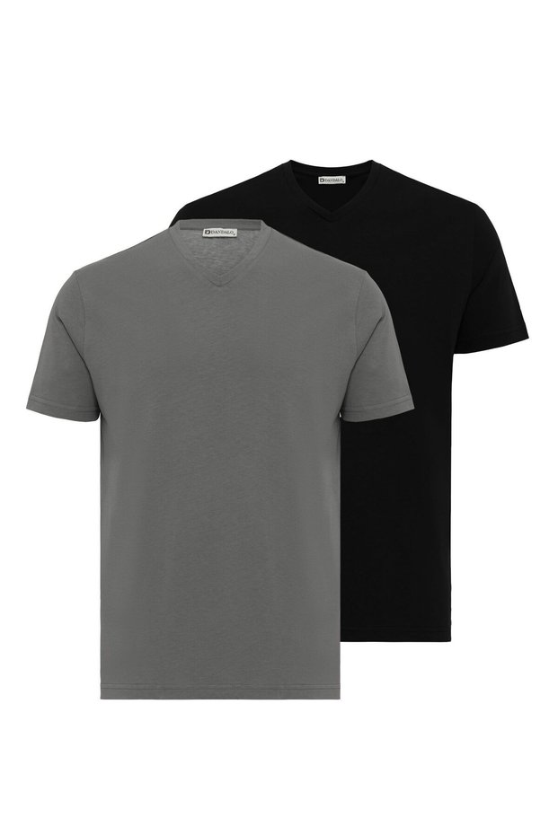 2-Pack Basic V-Neck T-Shirt