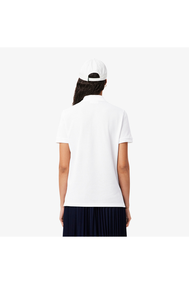 Kadın Regular Fit Beyaz Polo - 2