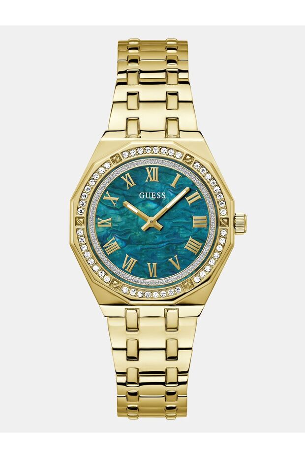 Ladies Gold Tone Analog Watch
