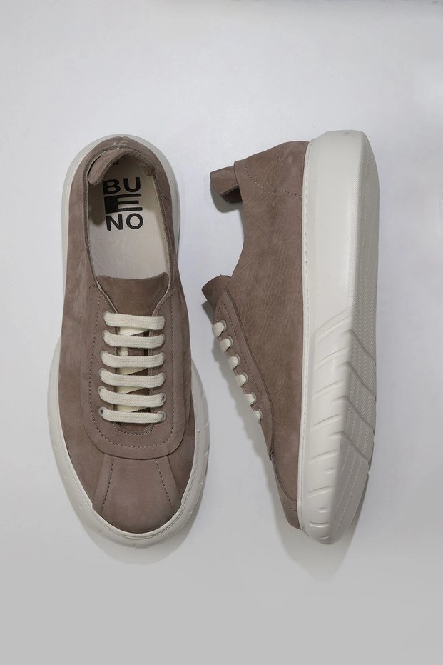 Gray Nubuck Men's Sports Shoes 01Mq4904