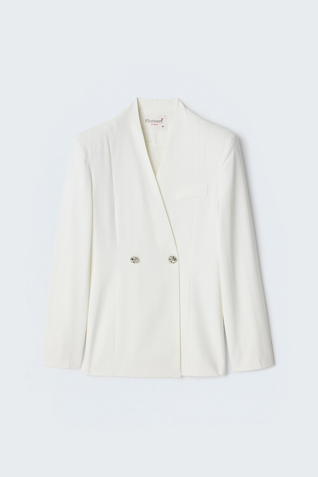 Anna Jacket - Ecru - 4