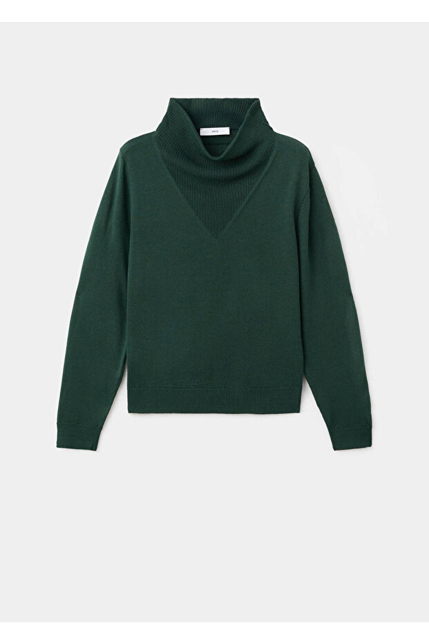 Drape yaka triko kazak - 3