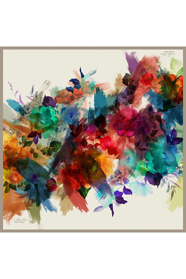 وشاح صيفي رائع 90x92