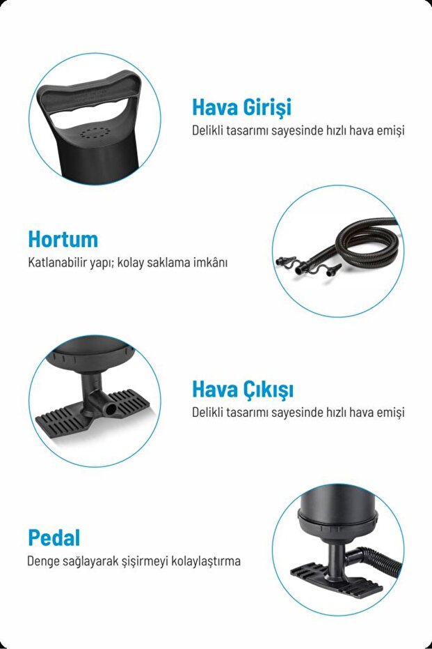 Çift Yönlü Manuel El Pompası - 6