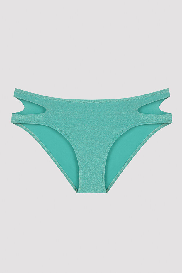 Mint Green River Cut Bikini Bottom - 5