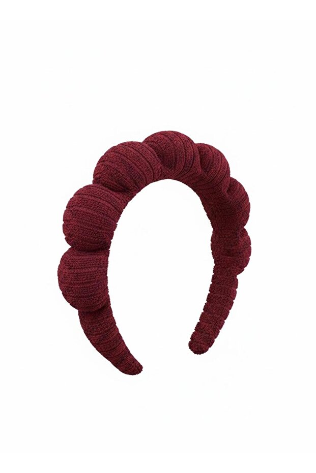 Mavi̇makro Hair Band Crown Burgundy