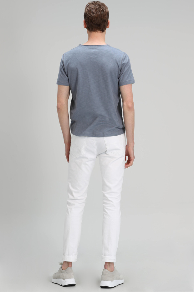 Junya Erkek Basic Tişört Koyu Gri - 4